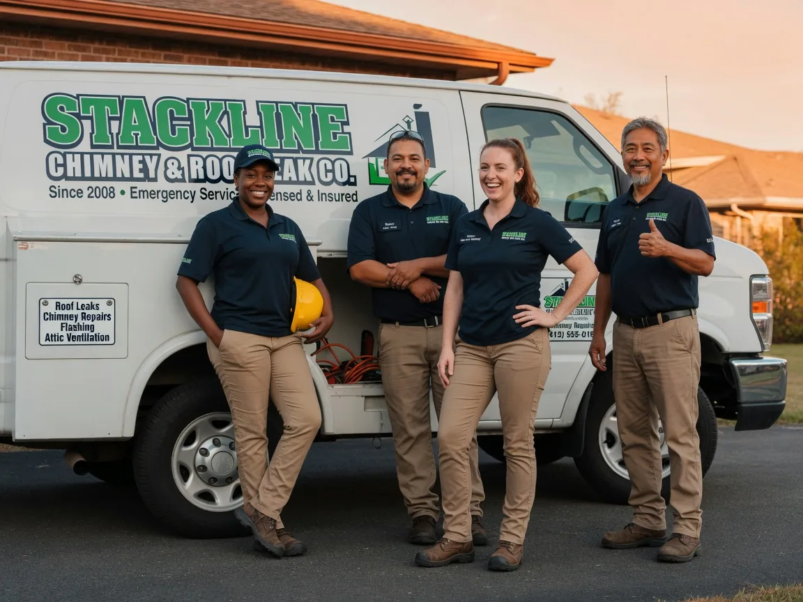 Chimney flashing repair company in Occoquan, VA